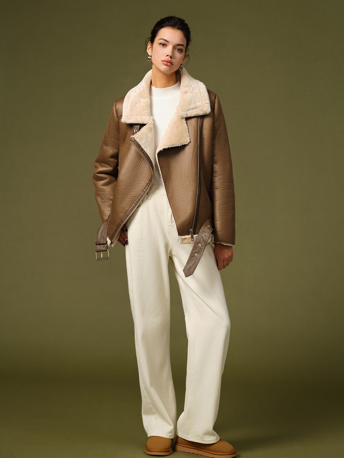 Women's Soft Zipper Fleece Outerwear